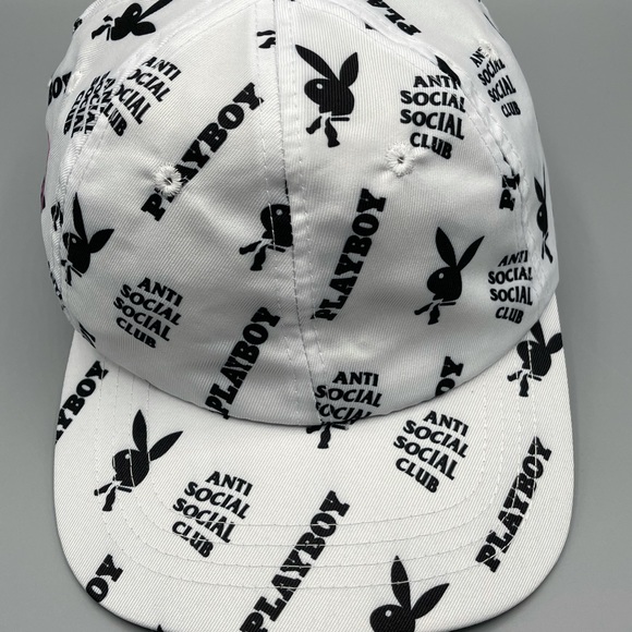 Anti Social Social Club Accessories - Anti Social Social Club x Playboy Hat